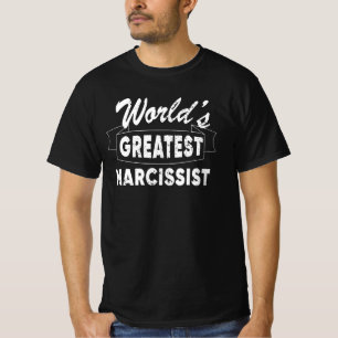 T-shirt Le plus grand narcissique du monde