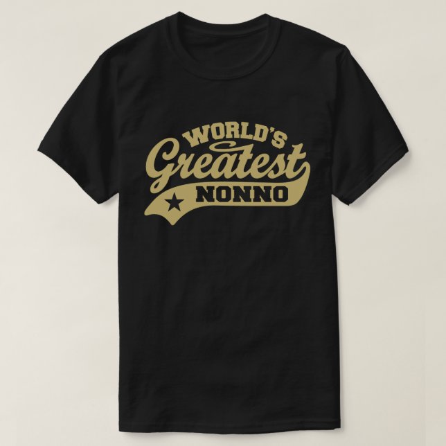 T-shirt Le plus grand Nonno du monde (Design devant)