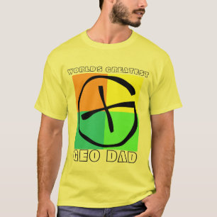 T-shirt Le plus grand papa de Geo du monde