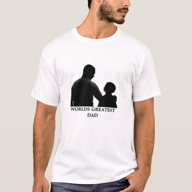 T-SHIRT LE PLUS GRAND PAPA DES MONDES (Devant)
