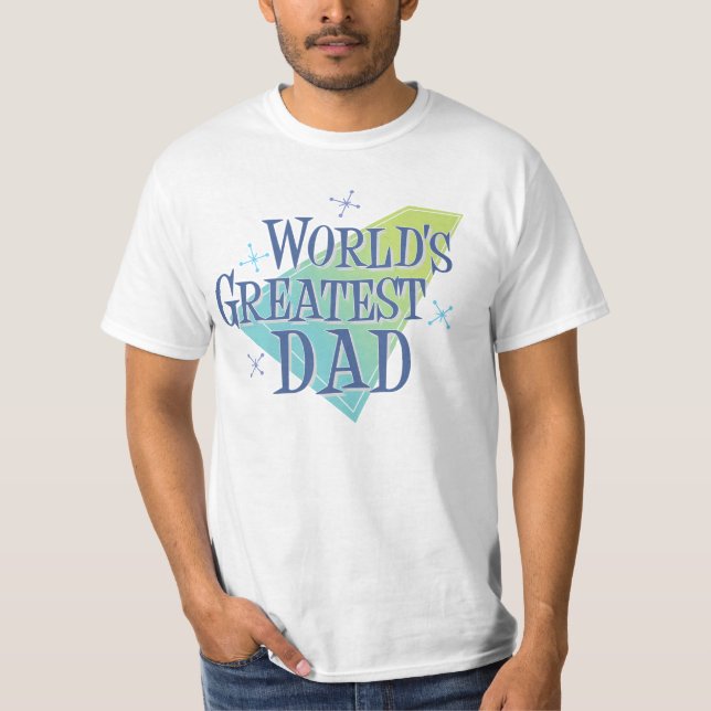 T-shirt Le plus grand papa du monde (Devant)