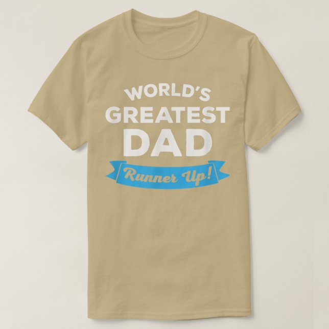 T-shirt Le plus grand papa du monde des hommes coureur de  (Design devant)
