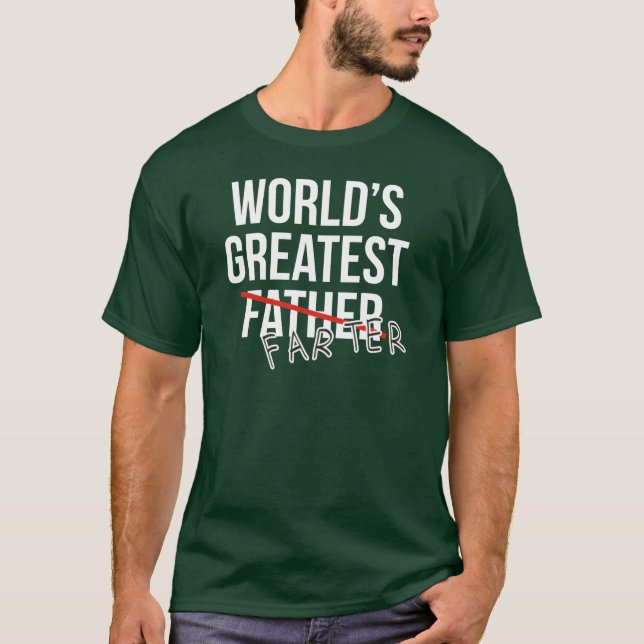 T-shirt Le plus grand Père du monde (Devant)