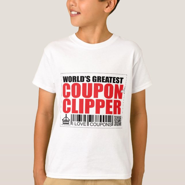 T-shirt Le plus grand pinceau de coupon du monde (Devant)