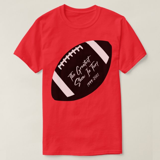 T-shirt le plus grand spectacle sur gazon (Design devant)