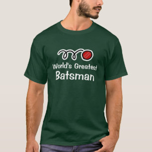 T-shirt Le plus grand tee - shirt batteur de cricket du mo