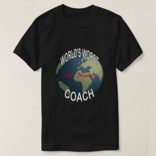 T-shirt Le plus mauvais entraîneur du monde