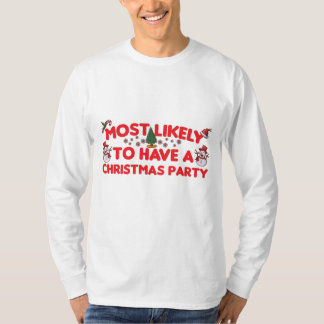 T-shirt le plus susceptible d'avoir une fête de Noël