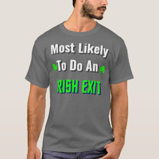 T-shirt le plus susceptible de faire une sortie irlandaise