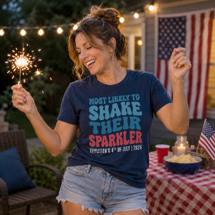 T-shirt Le Plus Susceptible de Secouer Leur Étoiles Person