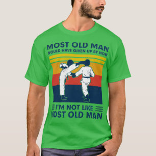 T-shirt Le plus vieux homme drôle Jiu Jitsu Lover