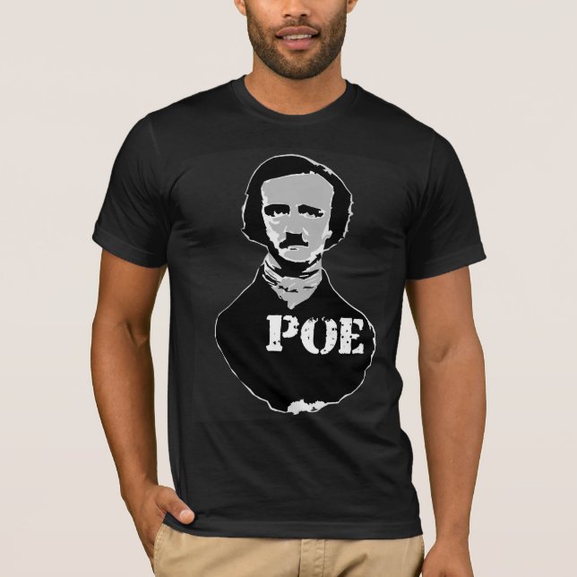 T-shirt Le Poe marquent au poncif pour les obscurités 1 (Devant)