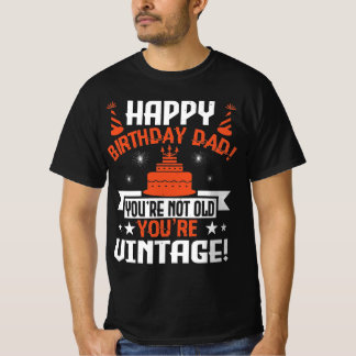 T-shirt Le poison de Birthday saying vintage retro dad
