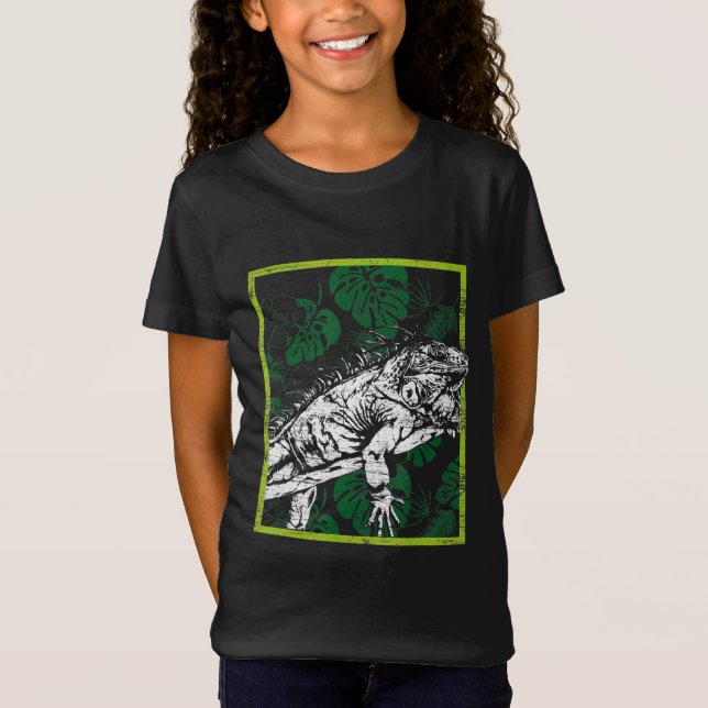 T-Shirt Le poison de Funny Iguana (Devant)
