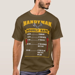 T-shirt Le poison de Handyman Hourly Rate