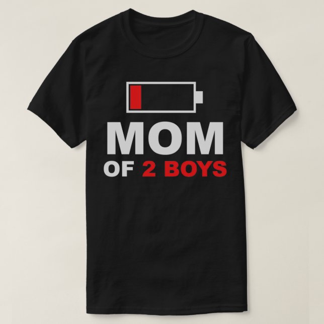 T-shirt Le poison de Maman de 2 Boys from Son Mothers Day  (Design devant)