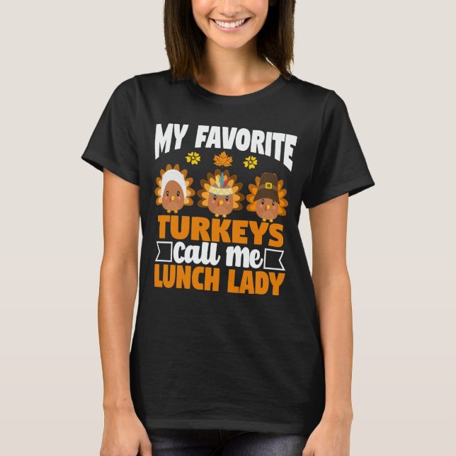 T-shirt Le poison de My Favorite Turkeys (Devant)