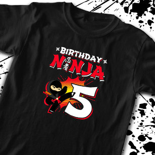 T-shirt Le poison de Ninja Birthday