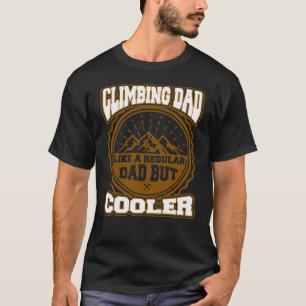 T-shirt Le poison du Rock Climbing Dad Mountain Funny Fath