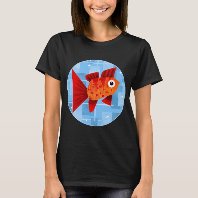 T-shirt Le poisson (Devant)