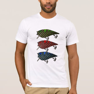 T-shirt le poisson de plaid leurre 2 - la signature S de