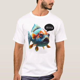 T-shirt Le poisson en colère