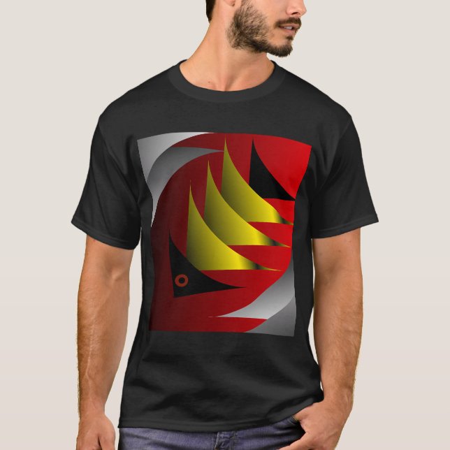 T-SHIRT LE POISSON GÉANT (Devant)