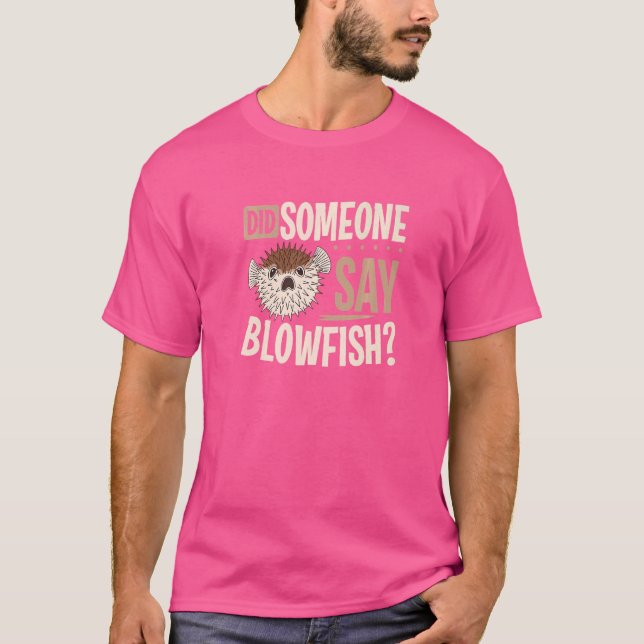 T-shirt Le Poisson-Puffin A-T-On Dit Du Poisson-Feu (Devant)
