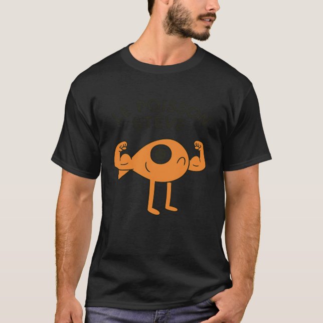 T-shirt Le Poisson Steve Drôle Poisson Mignon (Devant)