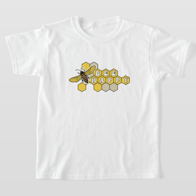T-shirt Le Pollinateur de la nature : Bumble Jaune Bee (Poser)
