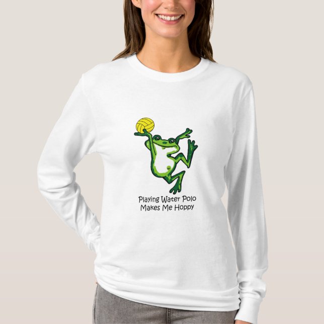 T-shirt Le polo d'eau me rend de houblon (Devant)