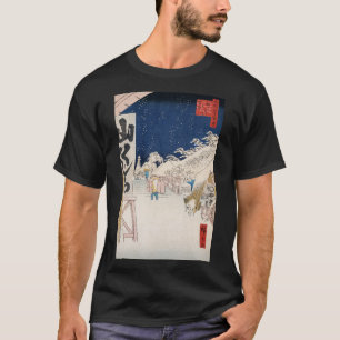 T-shirt Le pont Bikuni dans l'art japonais Vintage de la n