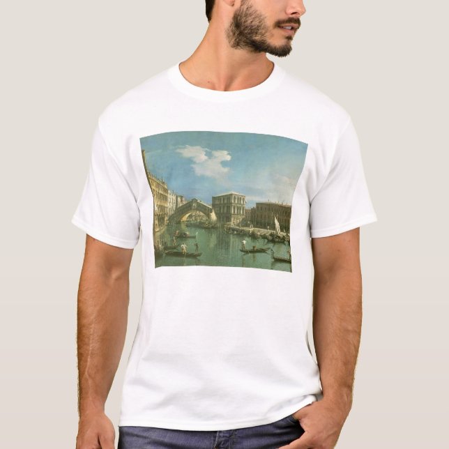 T-shirt Le pont de Rialto, Venise (Devant)