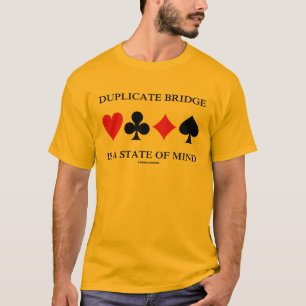 T-shirt Le Pont Dupliqué Est Un État D'Esprit (Costumes De