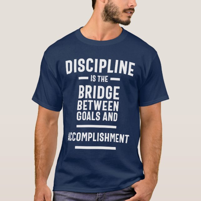 T-shirt Le Pont Entre Objectifs Et Réalisation (Devant)