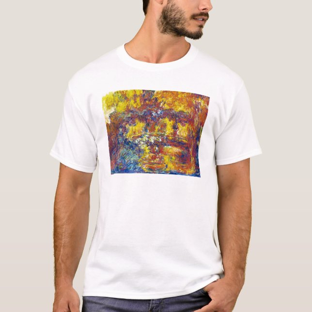 T-shirt Le pont japonais Claude Monet (Devant)