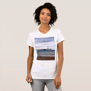 T-shirt Le pont Mackinac