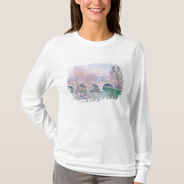 T-shirt Le Pont-Royal et Pavillon de Flore (Devant)