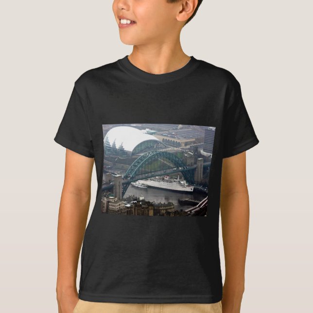 T-shirt Le pont Tyne (Devant)
