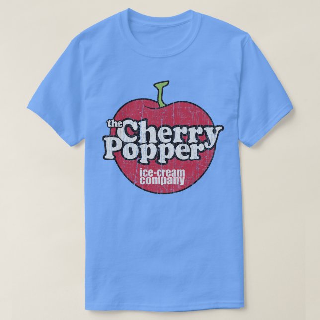 T-shirt Le Popper aux cerises (Design devant)