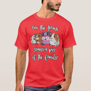 T-shirt Le porc transguinéen de la famille de la fierté tr