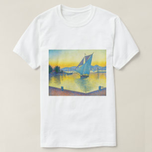 T-shirt Le port au coucher du soleil, Signac