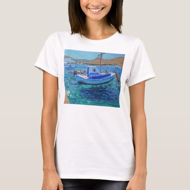 T-shirt Le port Tinos 2012 (Devant)