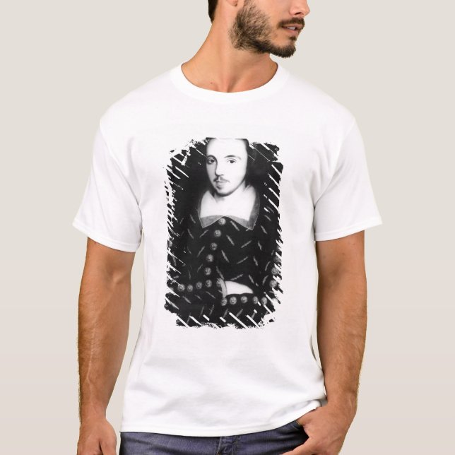 T-shirt Le portrait a indiqué pour être Christopher (Devant)