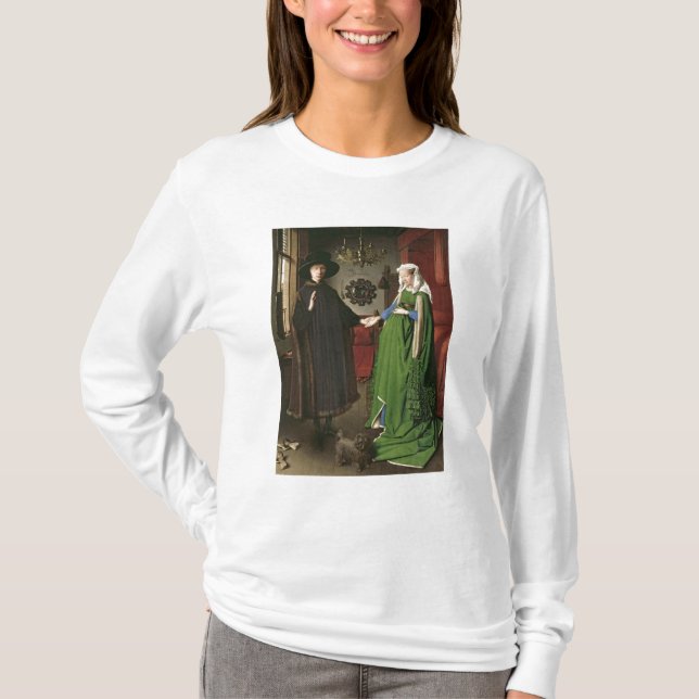 T-shirt Le portrait de Giovanni Arnolfini (Devant)