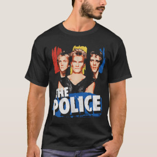 T-shirt Le Portrait Graphique du Groupe de Rock Classique