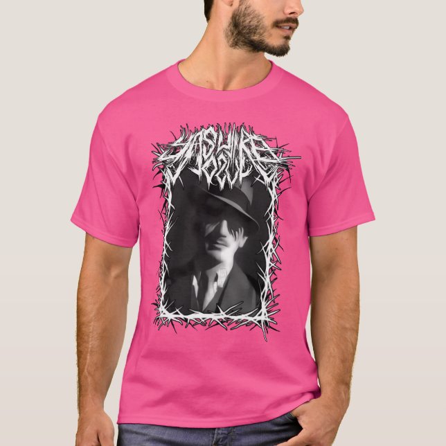 T-shirt Le portrait métallique d'Ozu (Devant)