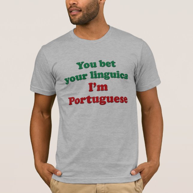 T-shirt Le Portugal Linguica 2 (Devant)