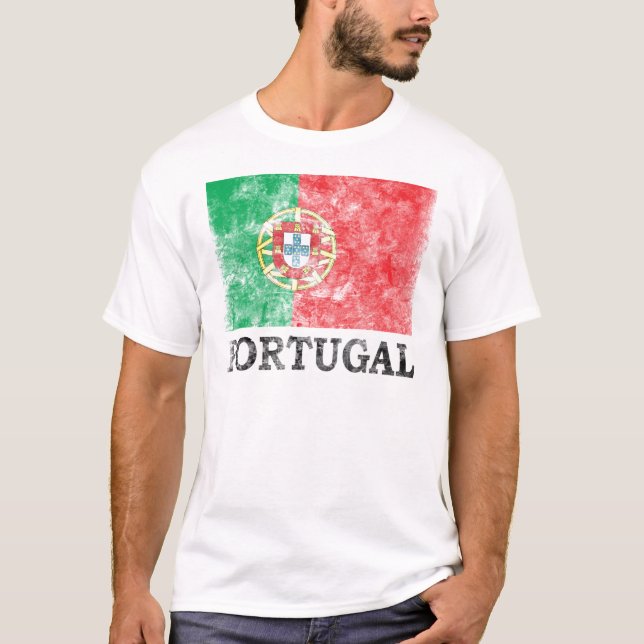 T-shirt Le Portugal vintage (Devant)