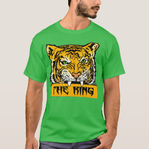T-shirt Le Poster de animal du roi Tiger